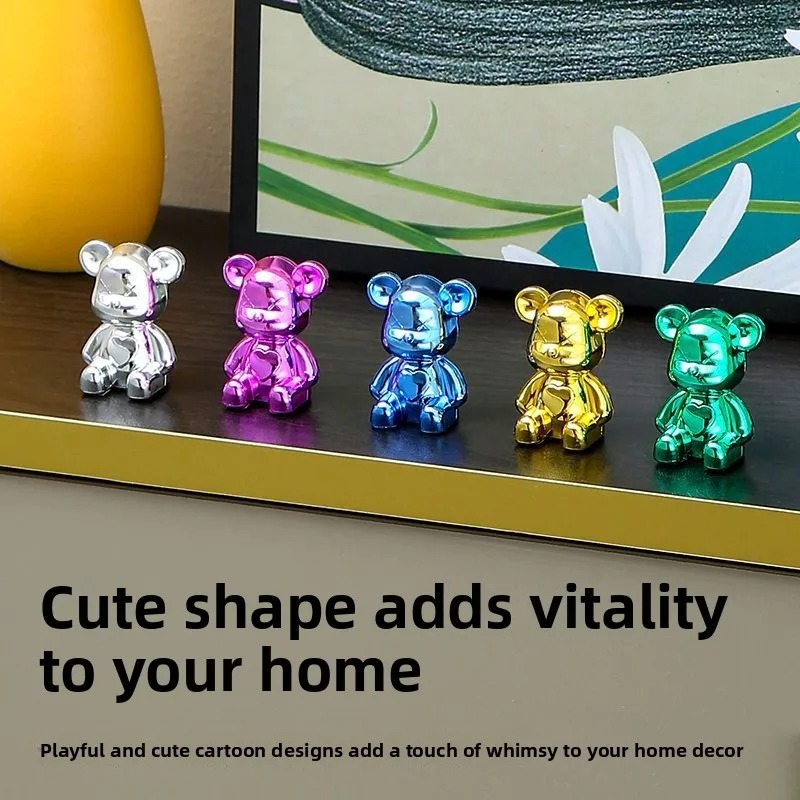 Quiet Luxury Lifestyle - Luxury Electroplating Violent Bear Living Room