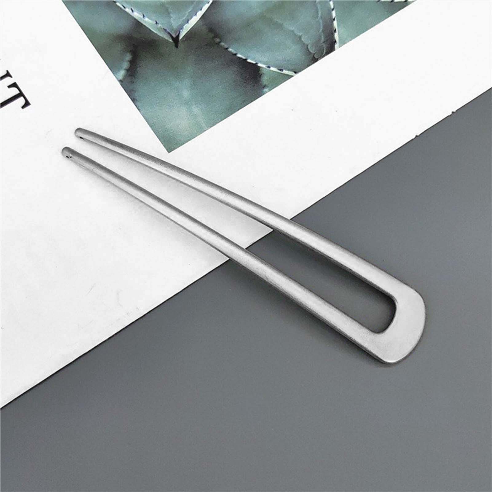 French U Shaped Hair Pins Vint - Gold Cutlery Flatware ulasan dan harga