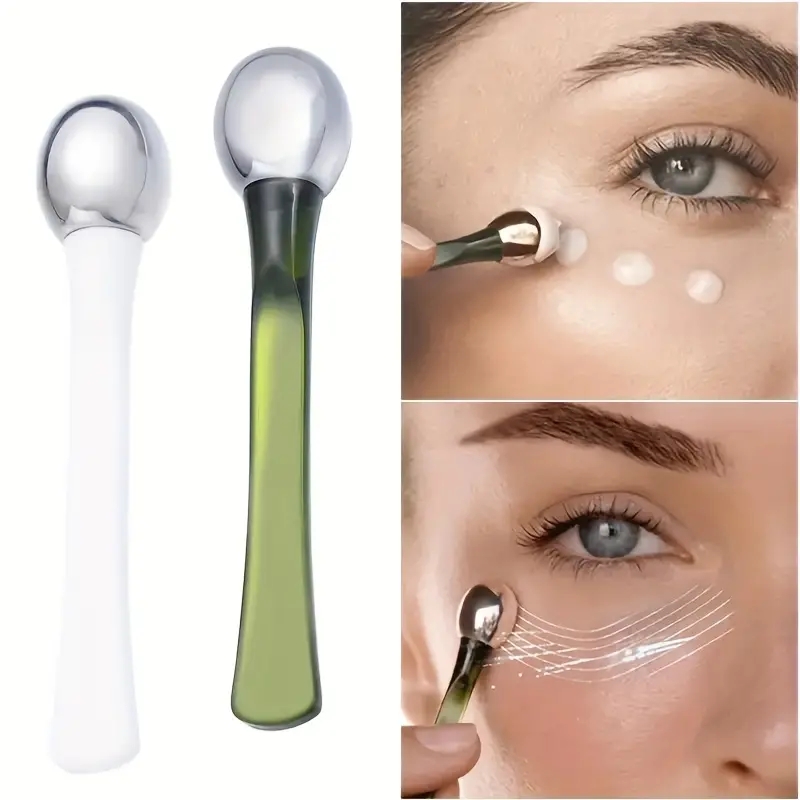 1pc Eye Roller Massage Stick E - Gold Cutlery Flatware ulasan dan harga