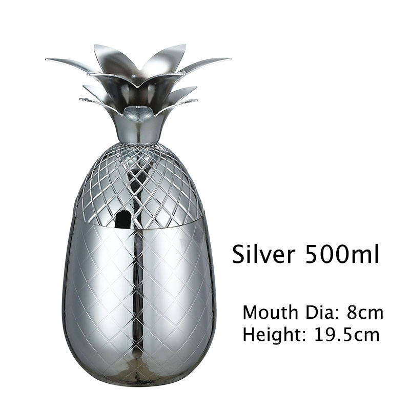 Pineapple Tumbler / Mug Moscow - Copper Cocktail Mug ulasan dan harga