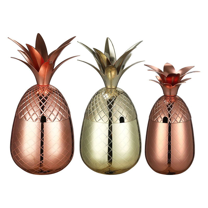 Pineapple Tumbler / Mug Moscow - Copper Cocktail Mug ulasan dan harga