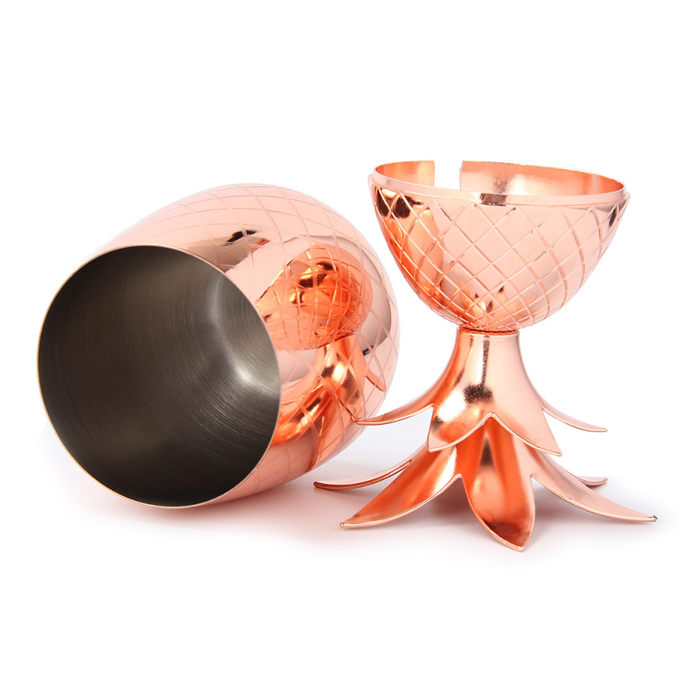 Pineapple Tumbler / Mug Moscow - Copper Cocktail Mug ulasan dan harga