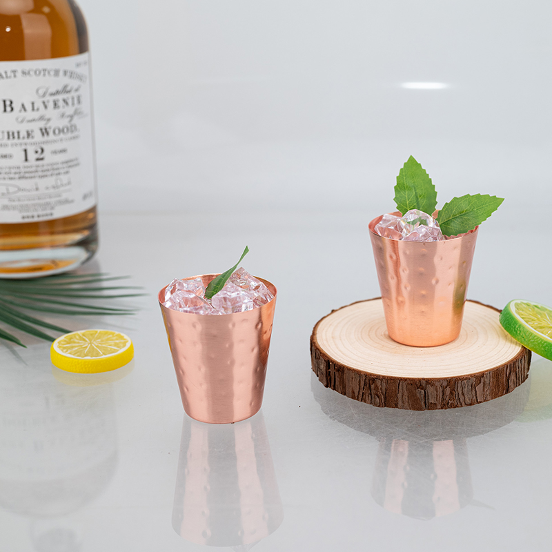3Pcs New 60ml 100% Copper Cups - Copper Cocktail Mug ulasan dan harga