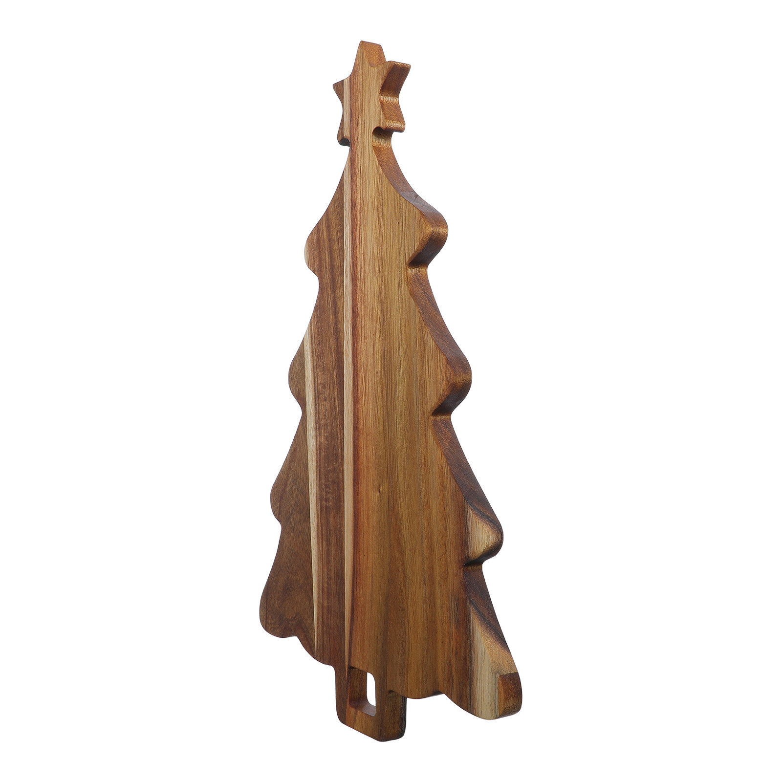 Christmas Tree Wood Cutting Bo - Wooden Serving Tray ulasan dan harga