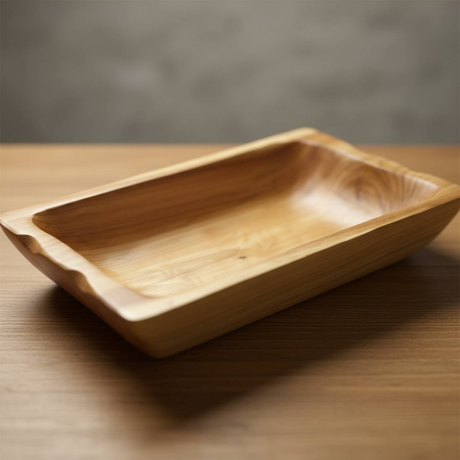 Hardwood Wood Storage Basin La - Wooden Serving Tray ulasan dan harga