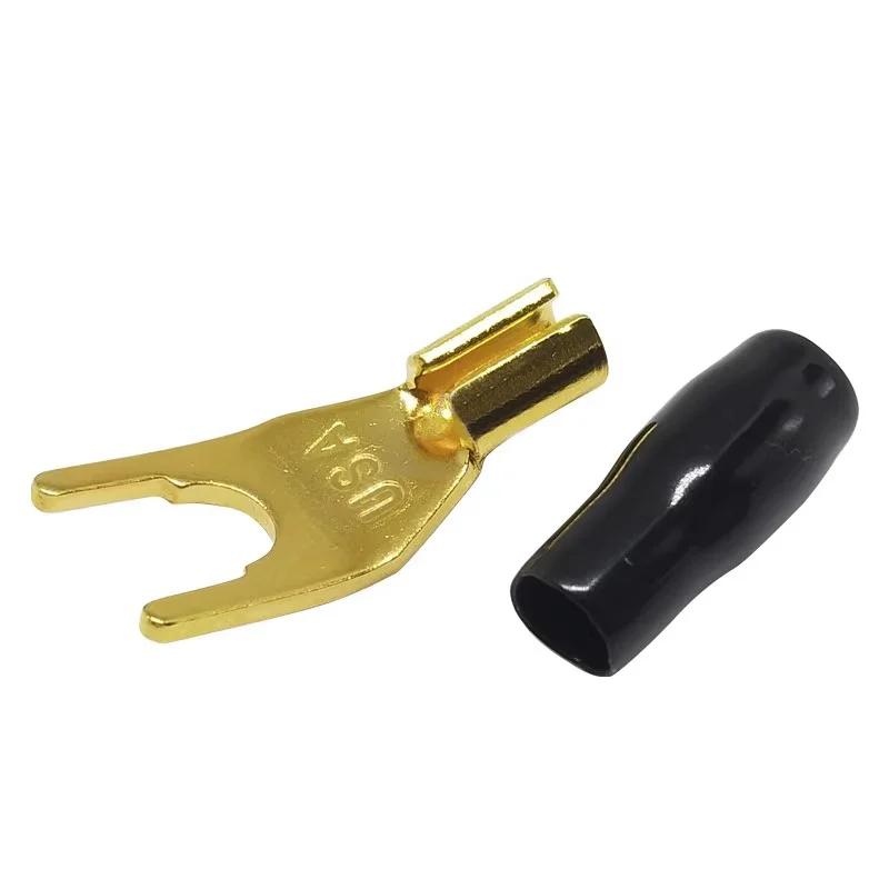 20PCS/Set 4mm Banana Plug Gold - Gold Cutlery Flatware ulasan dan harga
