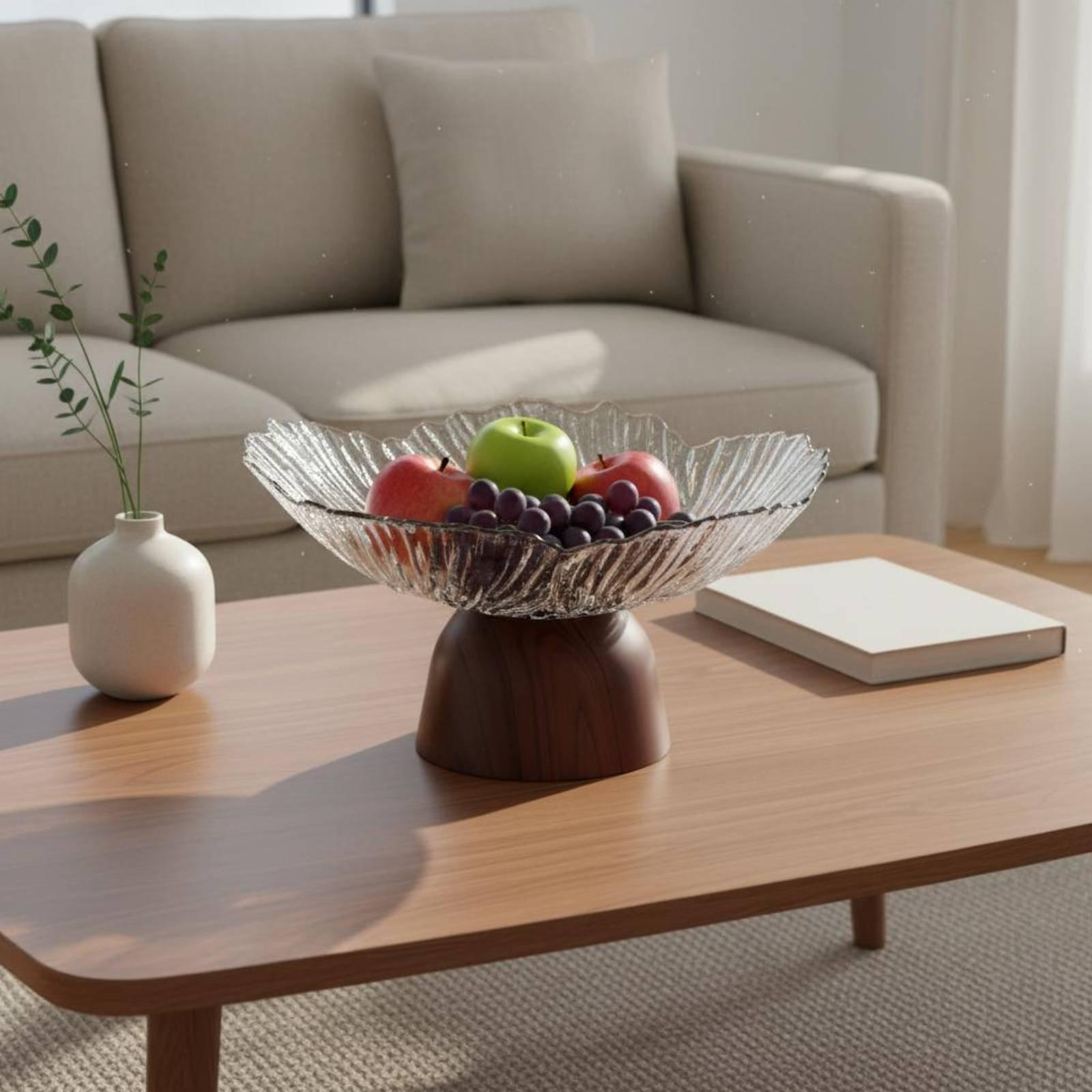 Industrial Tray Faux Wood Desi - Wooden Serving Tray ulasan dan harga
