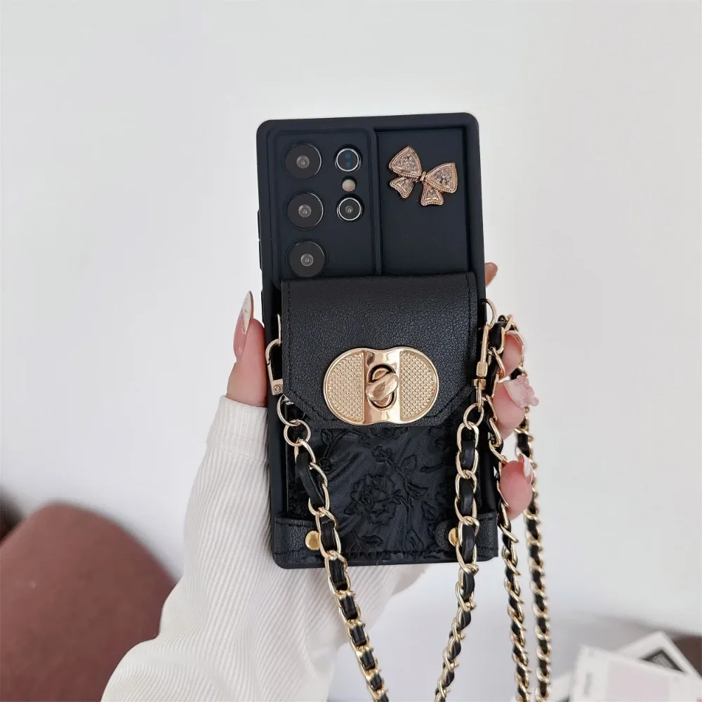 Crossbody Phone Case Wallet Ca - Leather Card Wallet ulasan dan harga