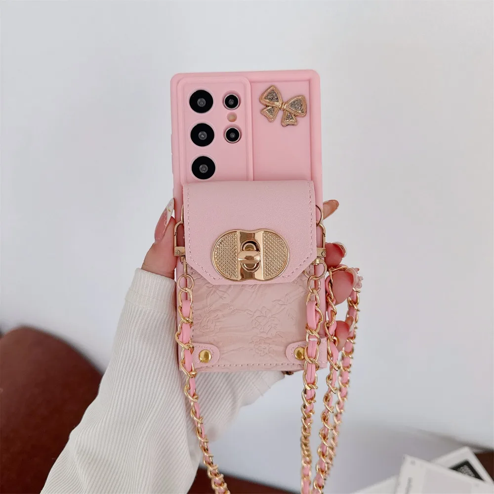 Crossbody Phone Case Wallet Ca - Leather Card Wallet ulasan dan harga