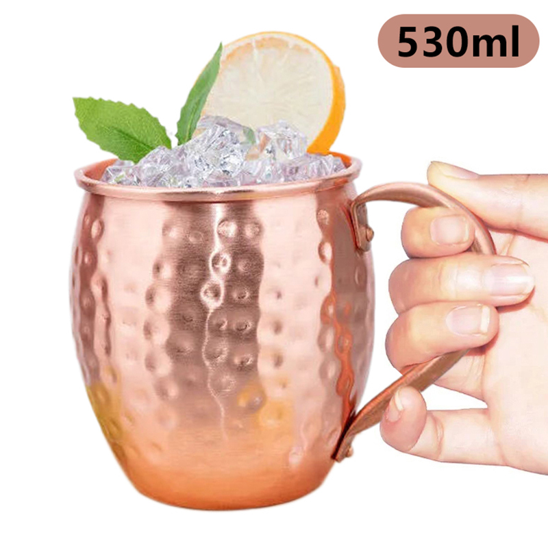 【F】530ml 100% Copper Moscow Mu - Copper Cocktail Mug ulasan dan harga