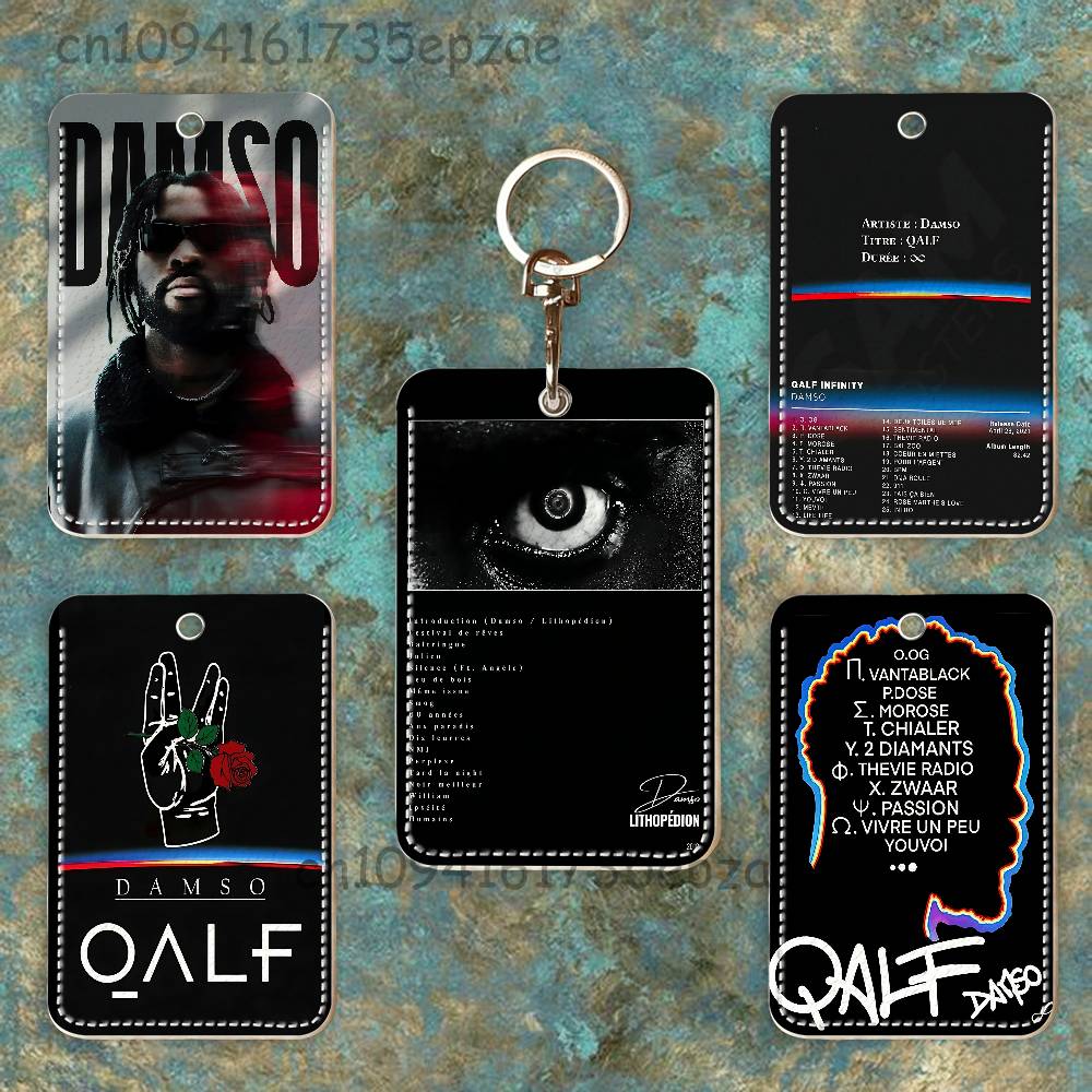 D-Damso Qalf Rectangle Card Ca - Leather Card Wallet ulasan dan harga