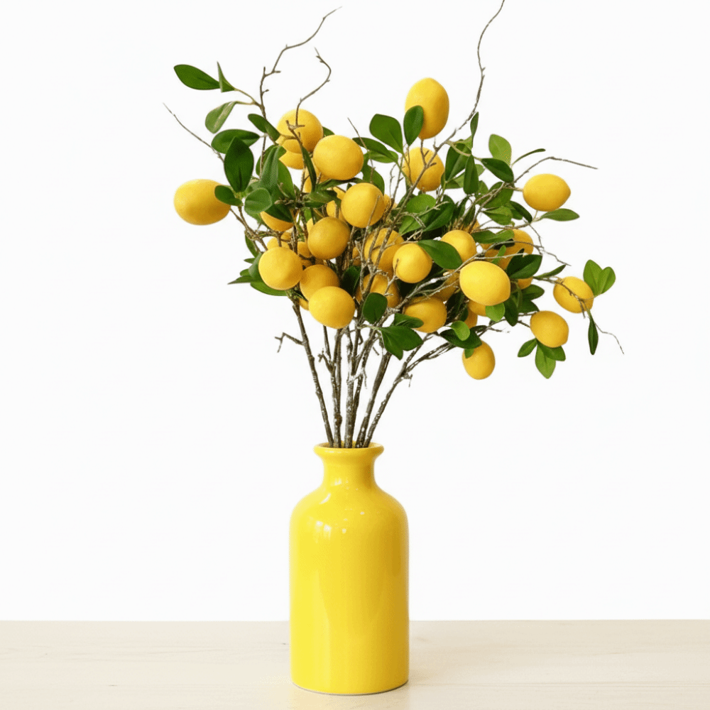 Green Leaves Artificial Lemon  - Quiet Luxury Lifestyle ulasan dan harga
