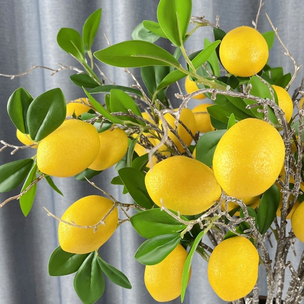 Green Leaves Artificial Lemon  - Quiet Luxury Lifestyle ulasan dan harga