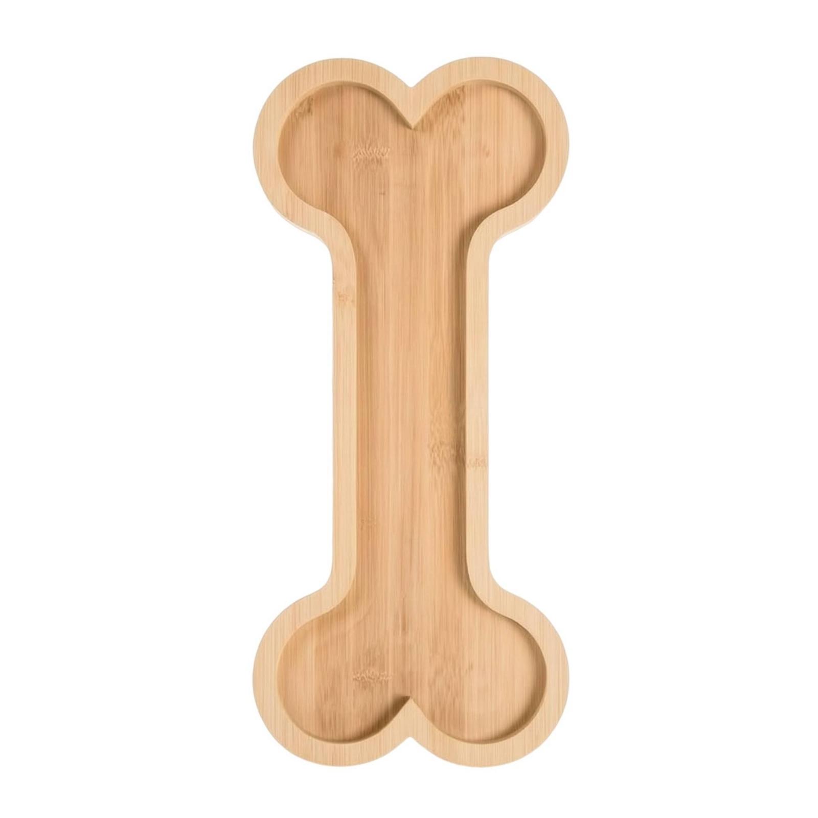 Bamboo Plate with Compartments - Wooden Serving Tray ulasan dan harga