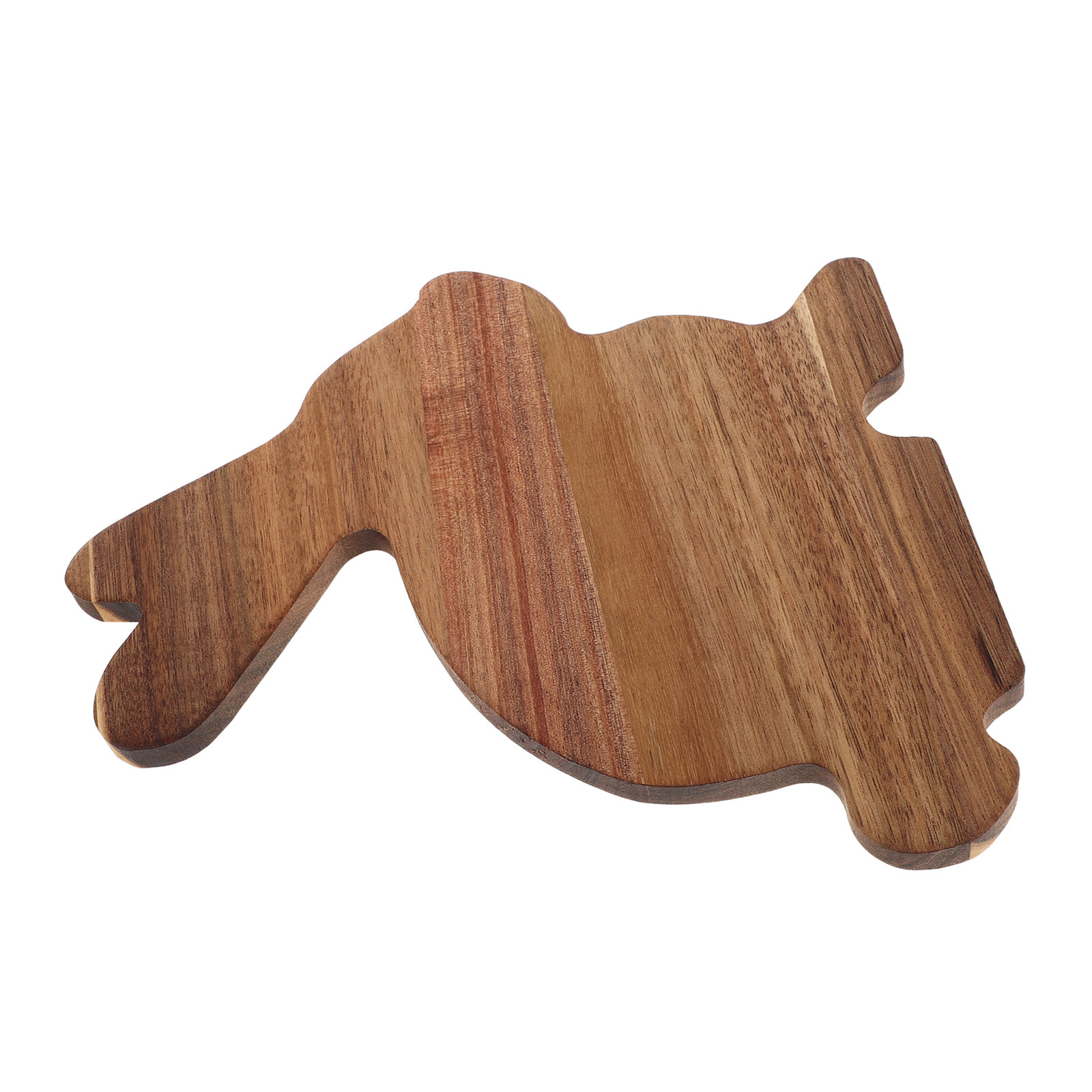 Bunny Shaped Wood Serving Plat - Wooden Serving Tray ulasan dan harga
