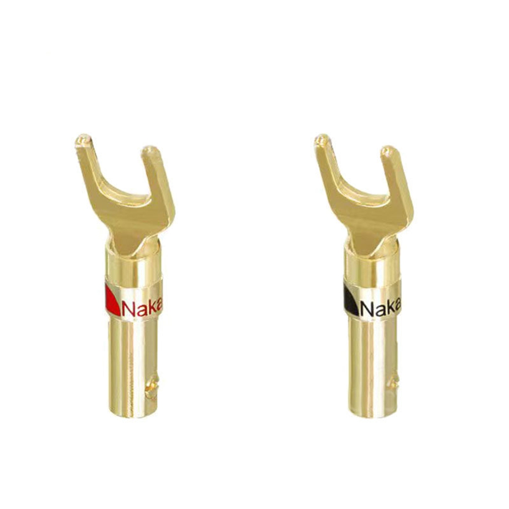 4Pcs Gold plated Y U Shape Ban - Gold Cutlery Flatware ulasan dan harga
