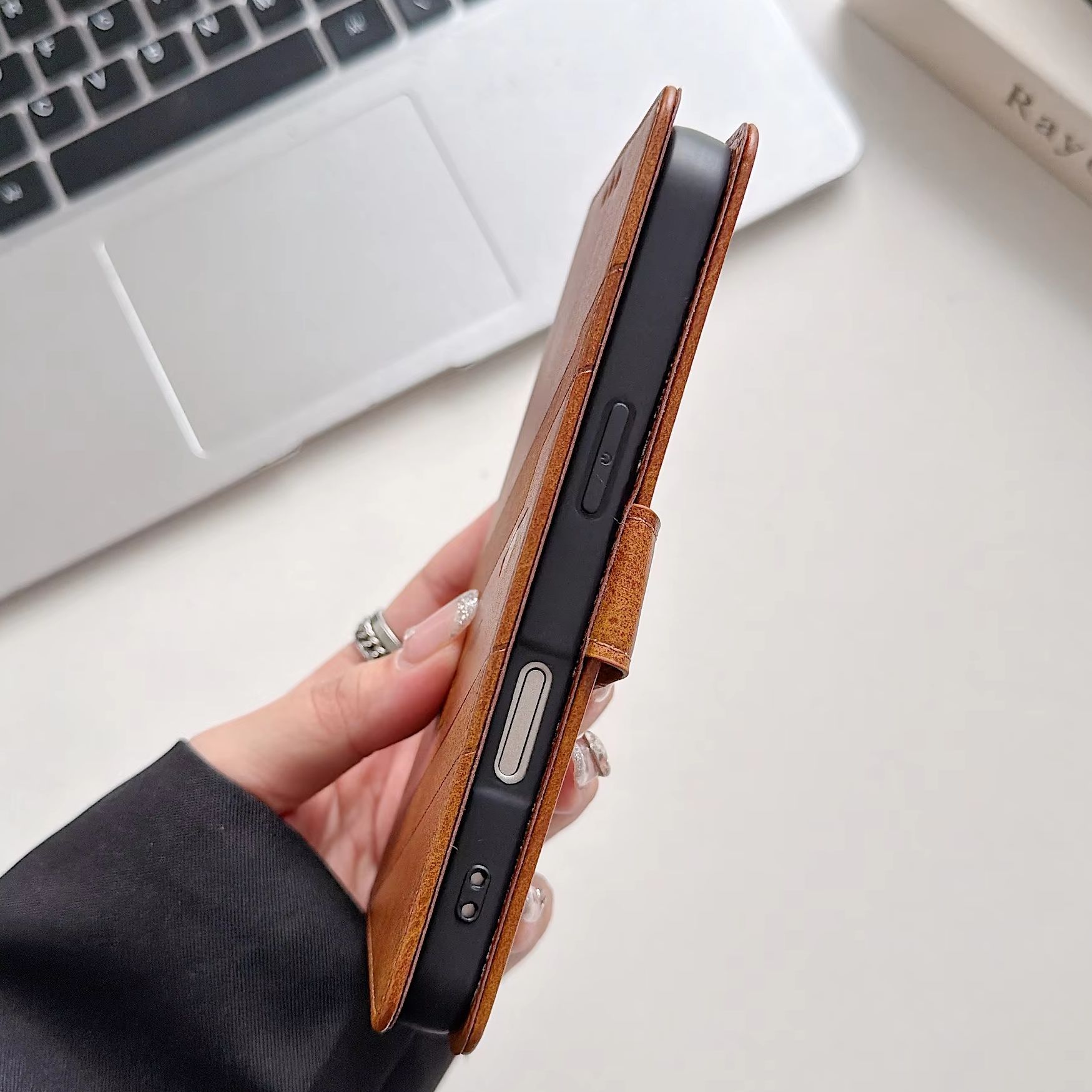 Flip Wallet PU Leather Phone C - Leather Card Wallet ulasan dan harga
