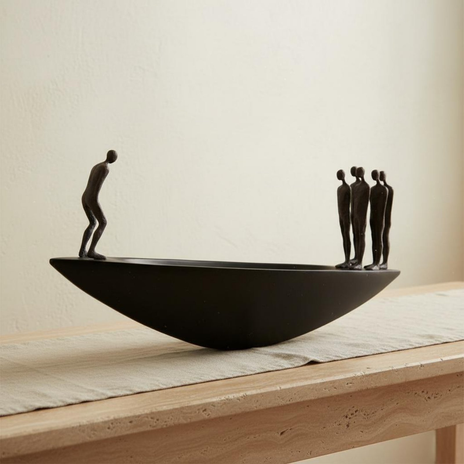 Modern Resin Sailboat Statue A - Quiet Luxury Lifestyle ulasan dan harga
