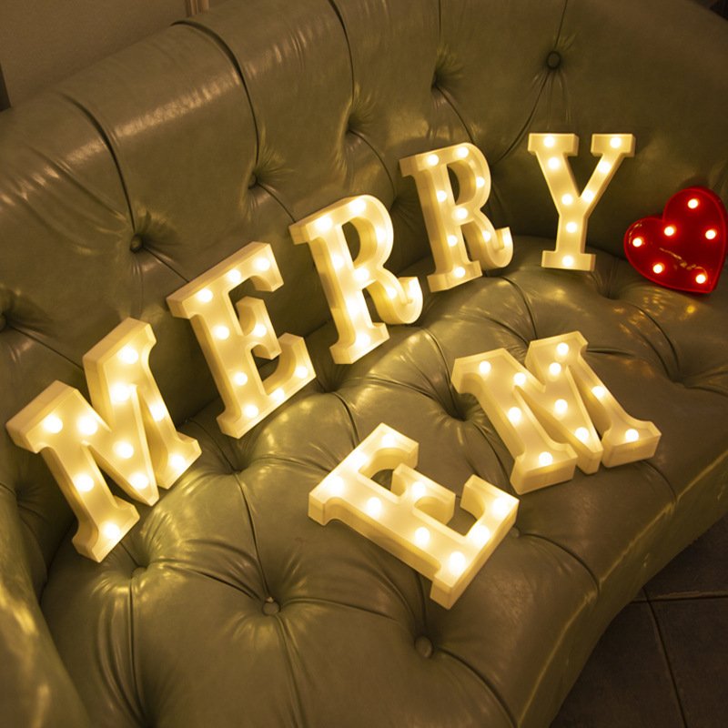 Luxury Alphabet Letter LED Lig - Quiet Luxury Lifestyle ulasan dan harga