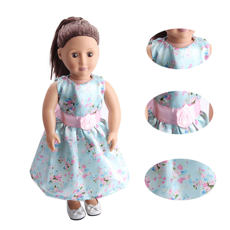18 Inch Doll Girl Rose Belt Dr - Luxury Lifestyle Dress ulasan dan harga