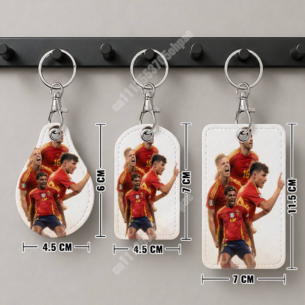 Spain Football L-Lamine 19 Y-Y - Leather Card Wallet ulasan dan harga