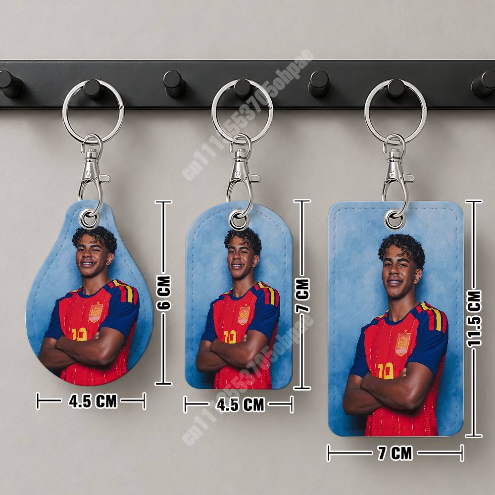 Spain Football L-Lamine 19 Y-Y - Leather Card Wallet ulasan dan harga