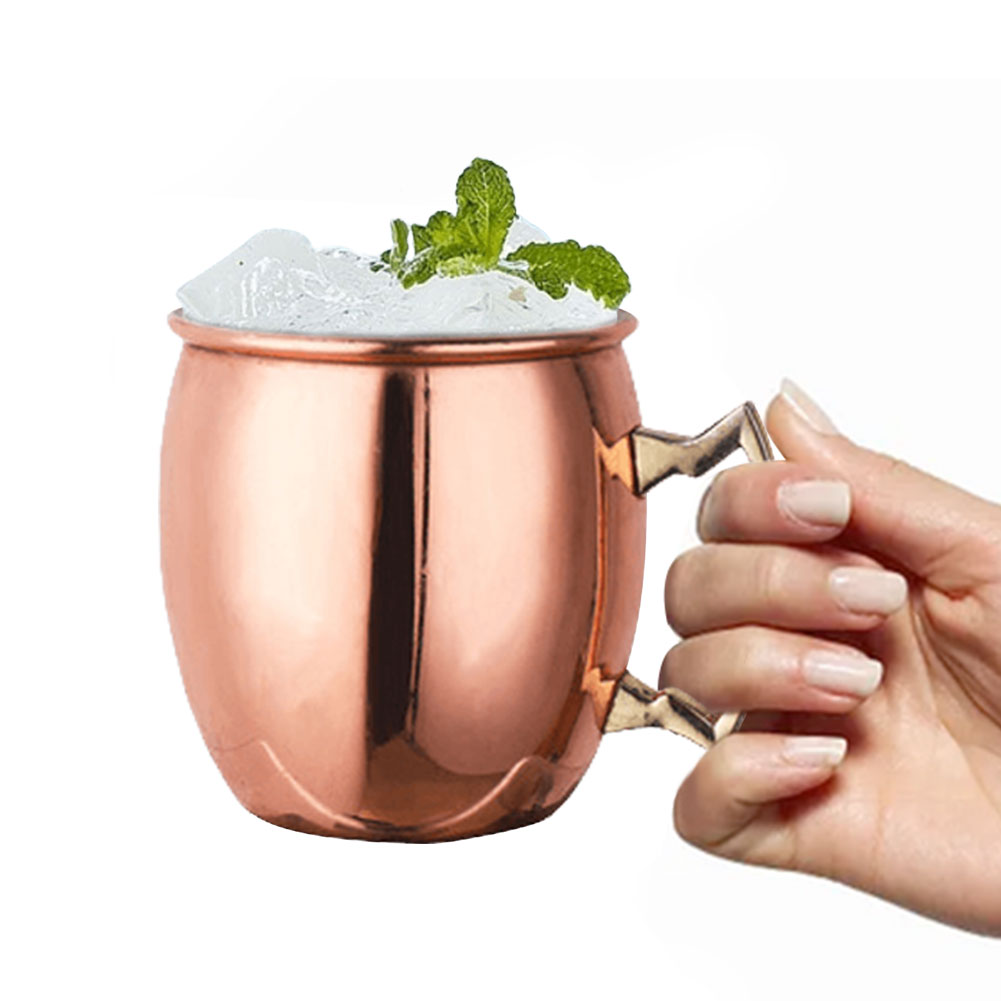 500ML Cocktail Wine Cup Moscow - Copper Cocktail Mug ulasan dan harga