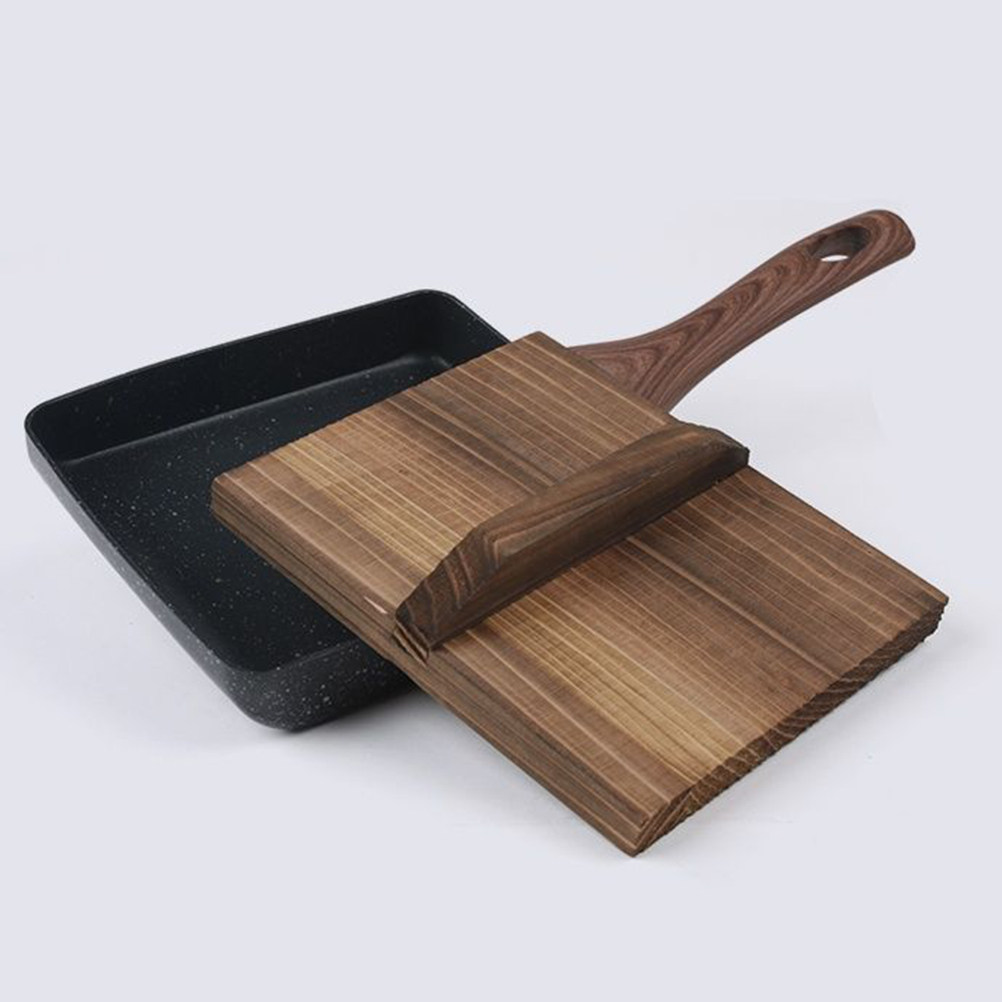 Wooden Pan Lid Kitchen Japanes - Wooden Serving Tray ulasan dan harga