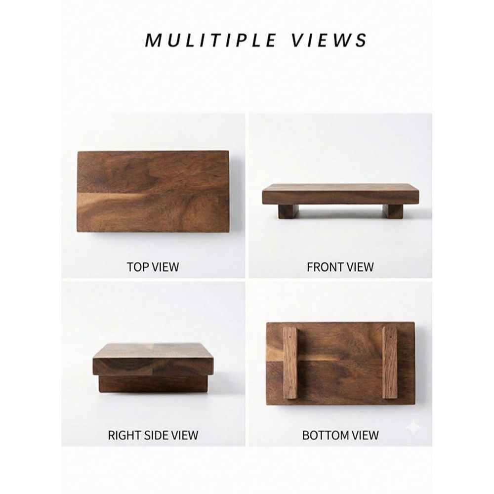 Pcs Set Twine Footed Wood Serv - Wooden Serving Tray ulasan dan harga