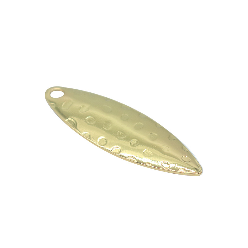 10Pcs/lot Willow Leaf Sequin P - Gold Cutlery Flatware ulasan dan harga