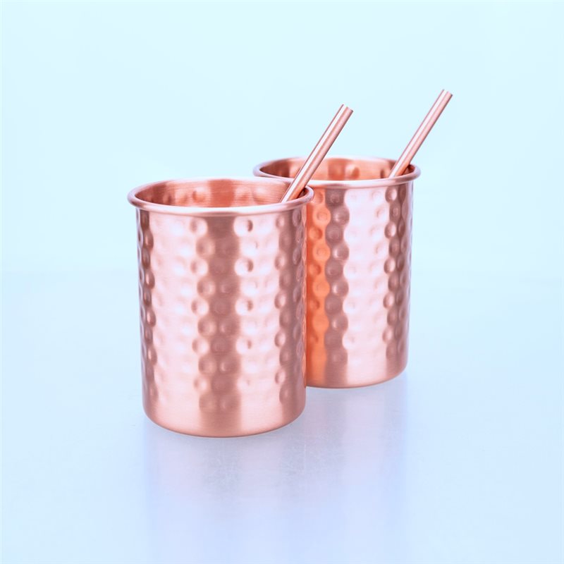 ABLU-2PC 400Ml Copper Color St - Copper Cocktail Mug ulasan dan harga