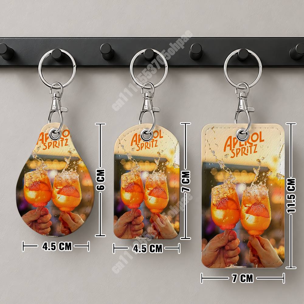 Orange Prosecco A-Aperol S-Spr - Leather Card Wallet ulasan dan harga